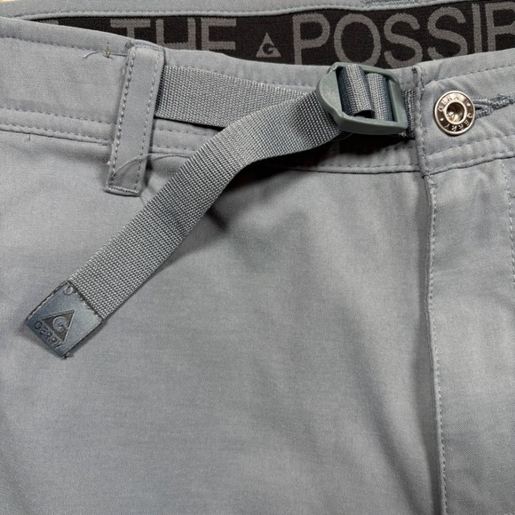 GERRY Men's Gray Outdoor Cargo Shorts Size 40 Built In Belt Quick Dry - Picture 3 of 11